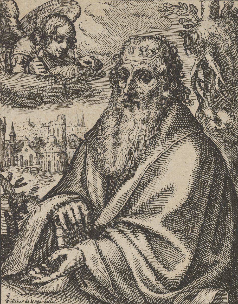 マシュー、The Four Evangelists、1610-20 より。 作： ペトルスフェデス