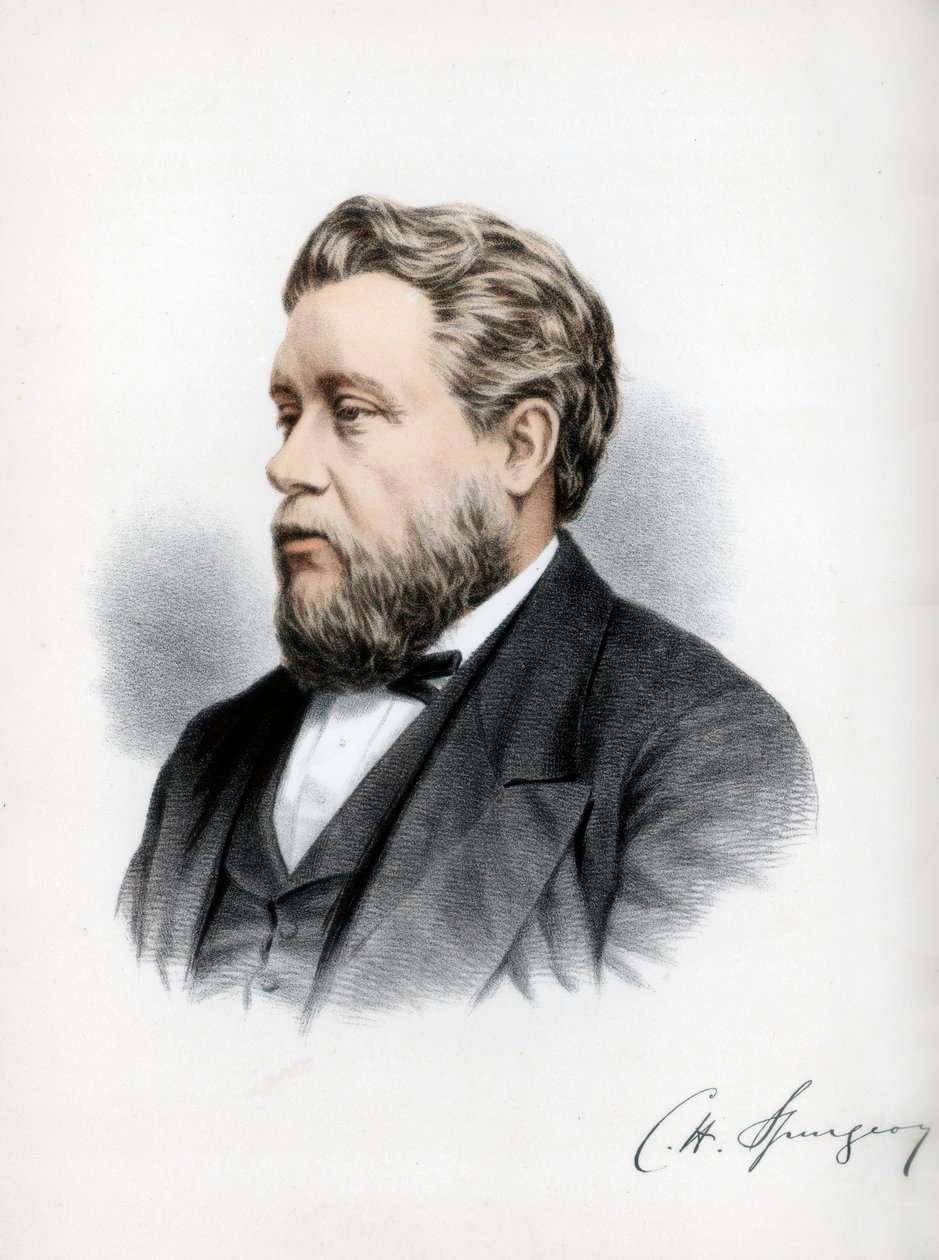 チャールズハドンスポルジョン、イギリスのバプテストの説教者、c1890。 作： ペッターとガルピン・カッセル