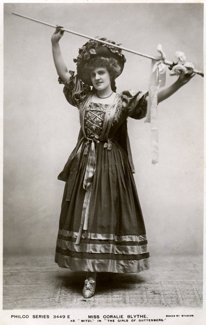 ミス・コラリー・ブライス、ミッツィ、c1908。 作： Philco Publishing Company