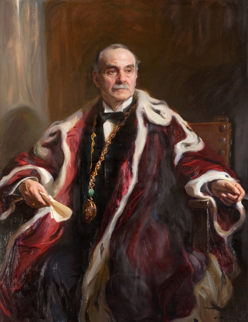 サー・ウィリアム・ハイ (1858-1934) 作： フィリップアレクシウスデラズロ