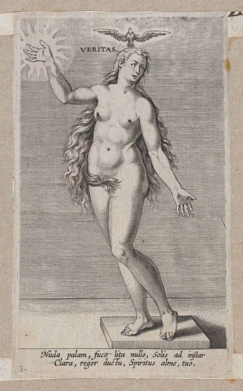 真実、Prosopographia、ca。 1585-90年頃。 1585-90。 作： フィリップ・ガル