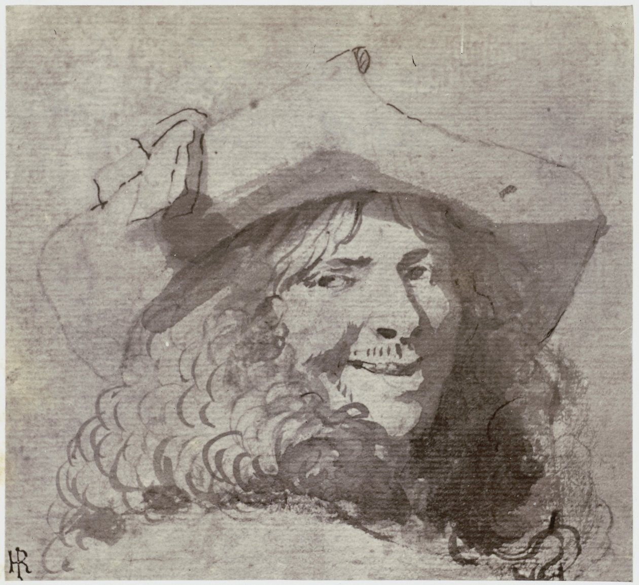 Frank [Frans] Hals, The Humourist 作： フィリップ・ヘンリー・デラモット
