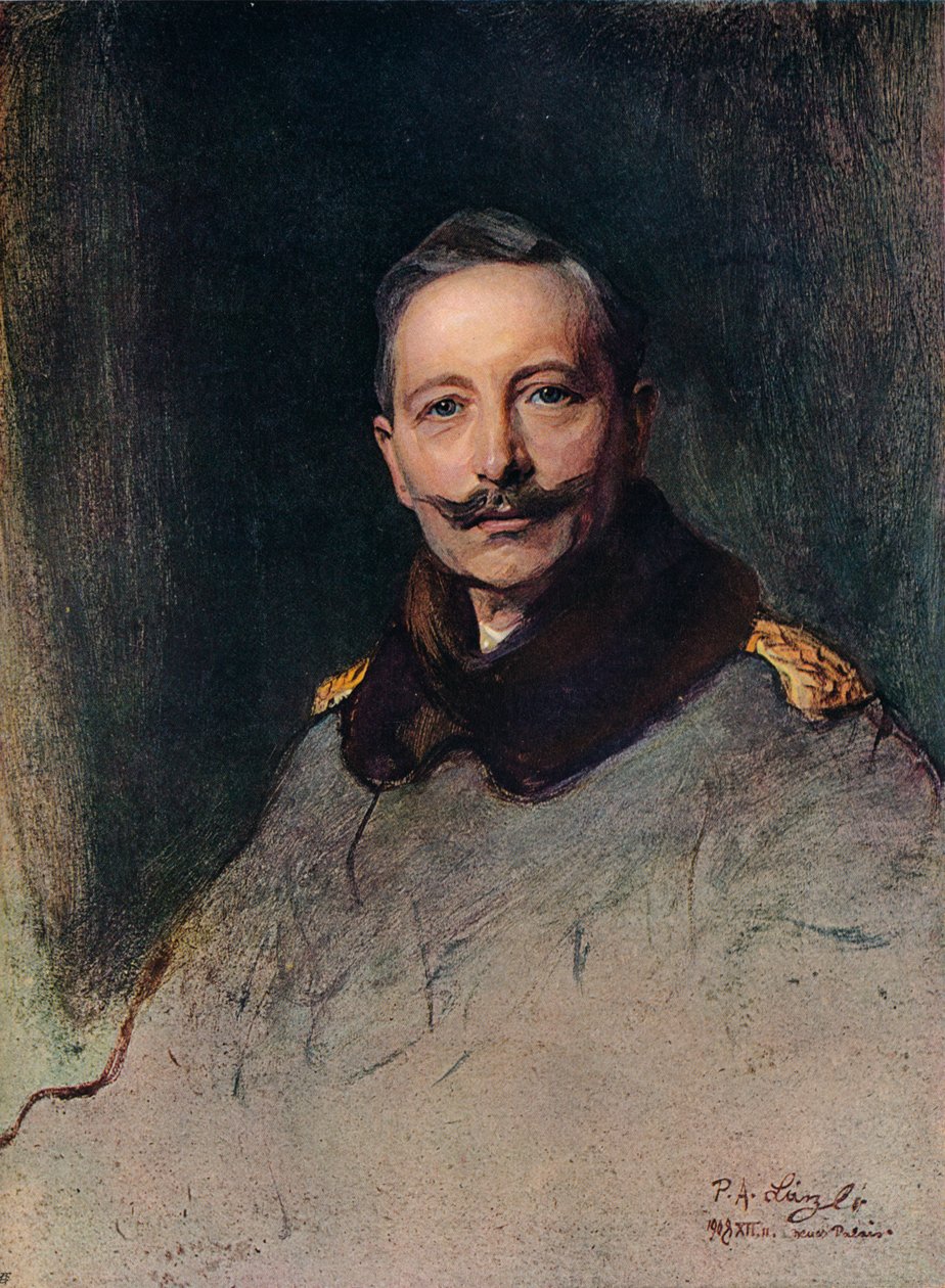 HIMの肖像、ドイツ皇帝、1908年 作： フィリップ・デ・ラズロ