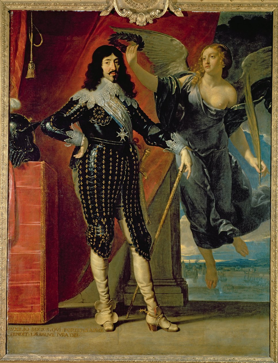 ルイ13世（1601-43）勝利、1635年 作： フィリップ・ド・シャンペーン
