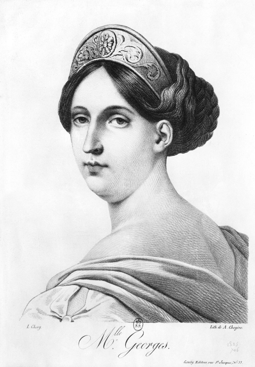 ミスジョージ、1825年 作： フィリップ・チェリー