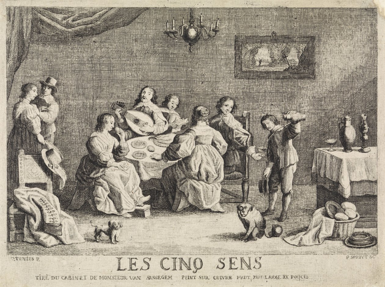 五感 Les cinq sens (オブジェクトのタイトル) 作： フィリップ・ランバートジョセフ・スプルイト