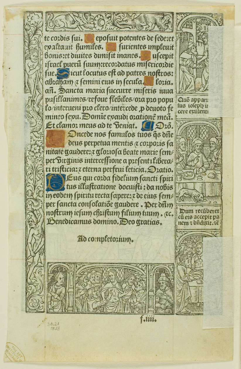 『Book of Hours』より「処女の死」 作： フィリップピグシェット