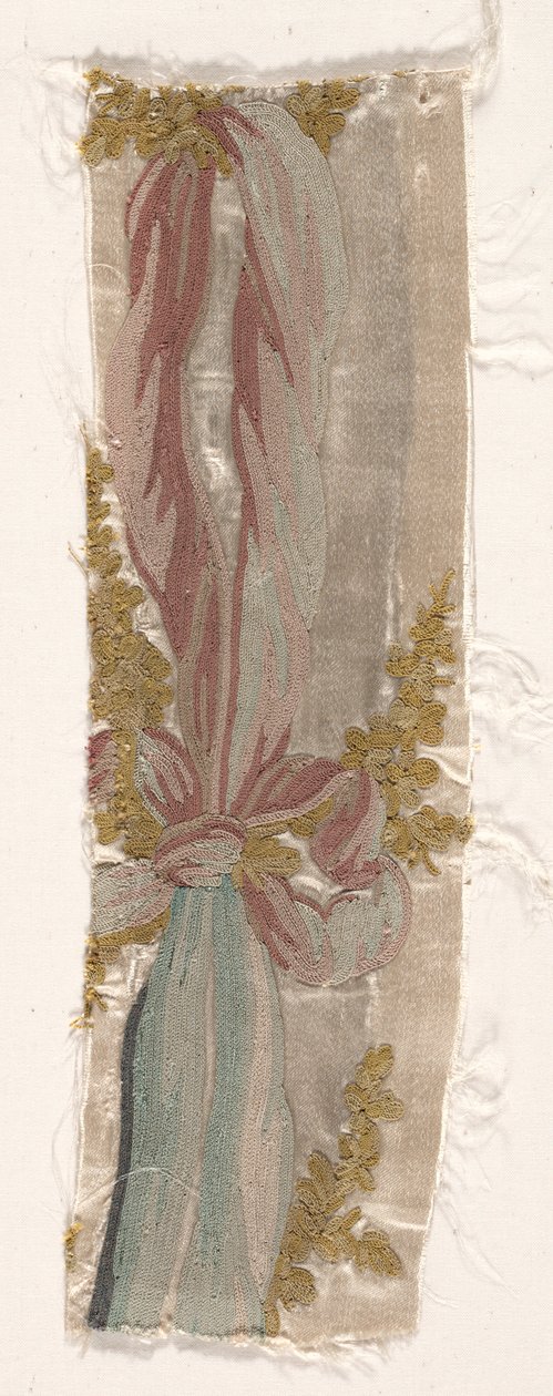 Coverlet Fragment、c。 1760-1770。 作： フィリップ・ド・ラサル