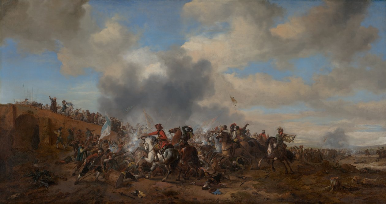 戦闘場面 作： Philips Wouwerman