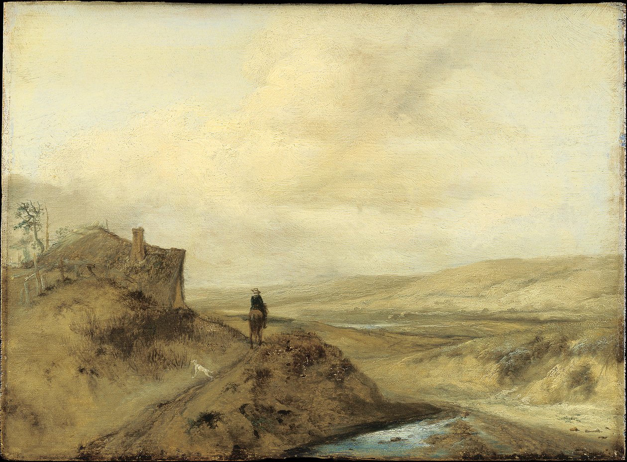 砂丘のライダー 作： Philips Wouwerman