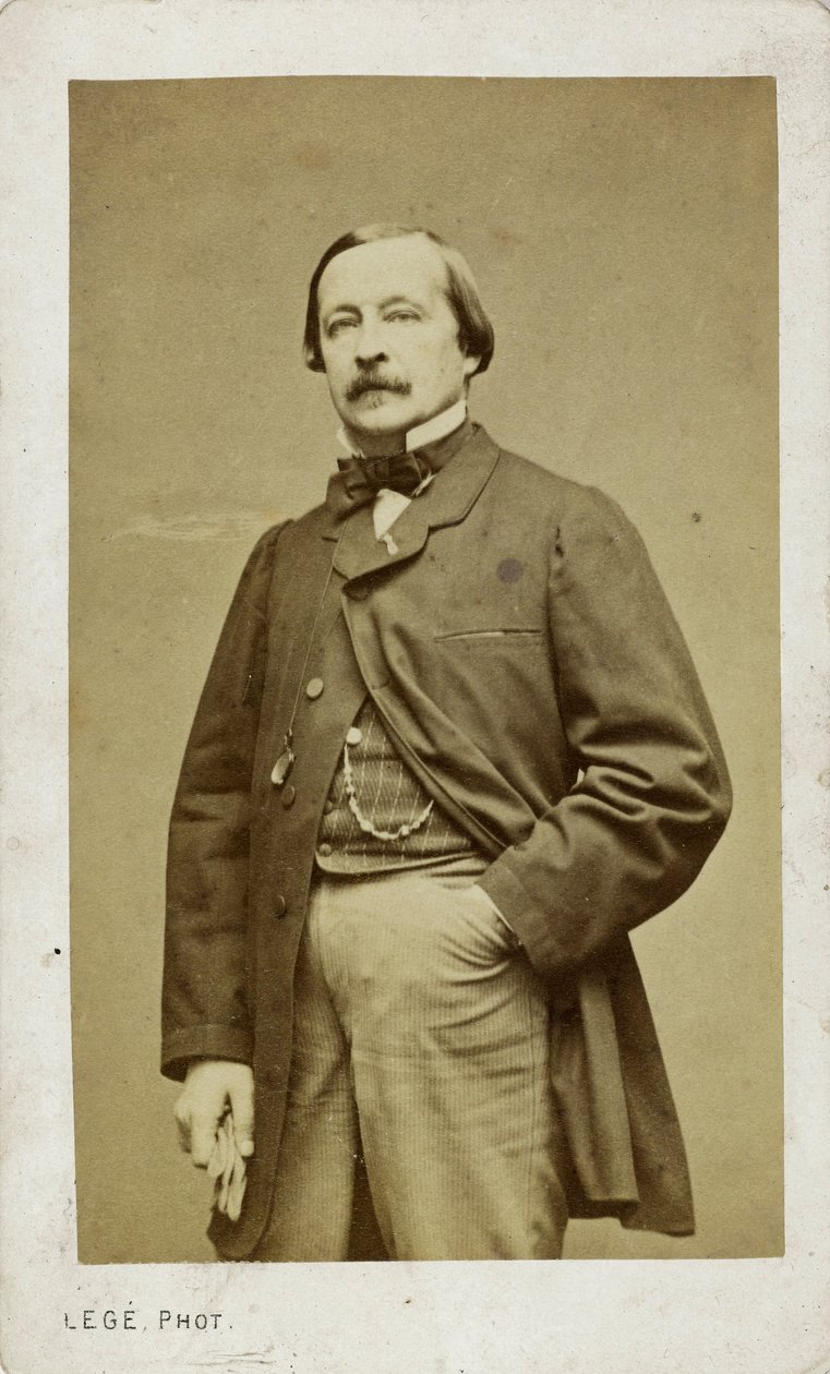 ピアニストで作曲家のフェリックス・ル・クーペの肖像画（1811～1887年）。 作： 写真スタジオLegéとBergeron。