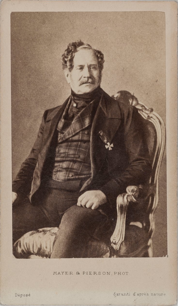 ニコライ アレクセイヴィッチ オルロフ伯爵の肖像 1827-1885 年、c. 1875年。 作： 写真スタジオメイヤーとピアソン。