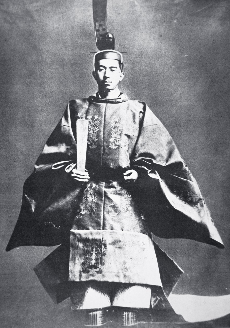 天皇陛下の即位式でのお姿 作： 写真家日本人