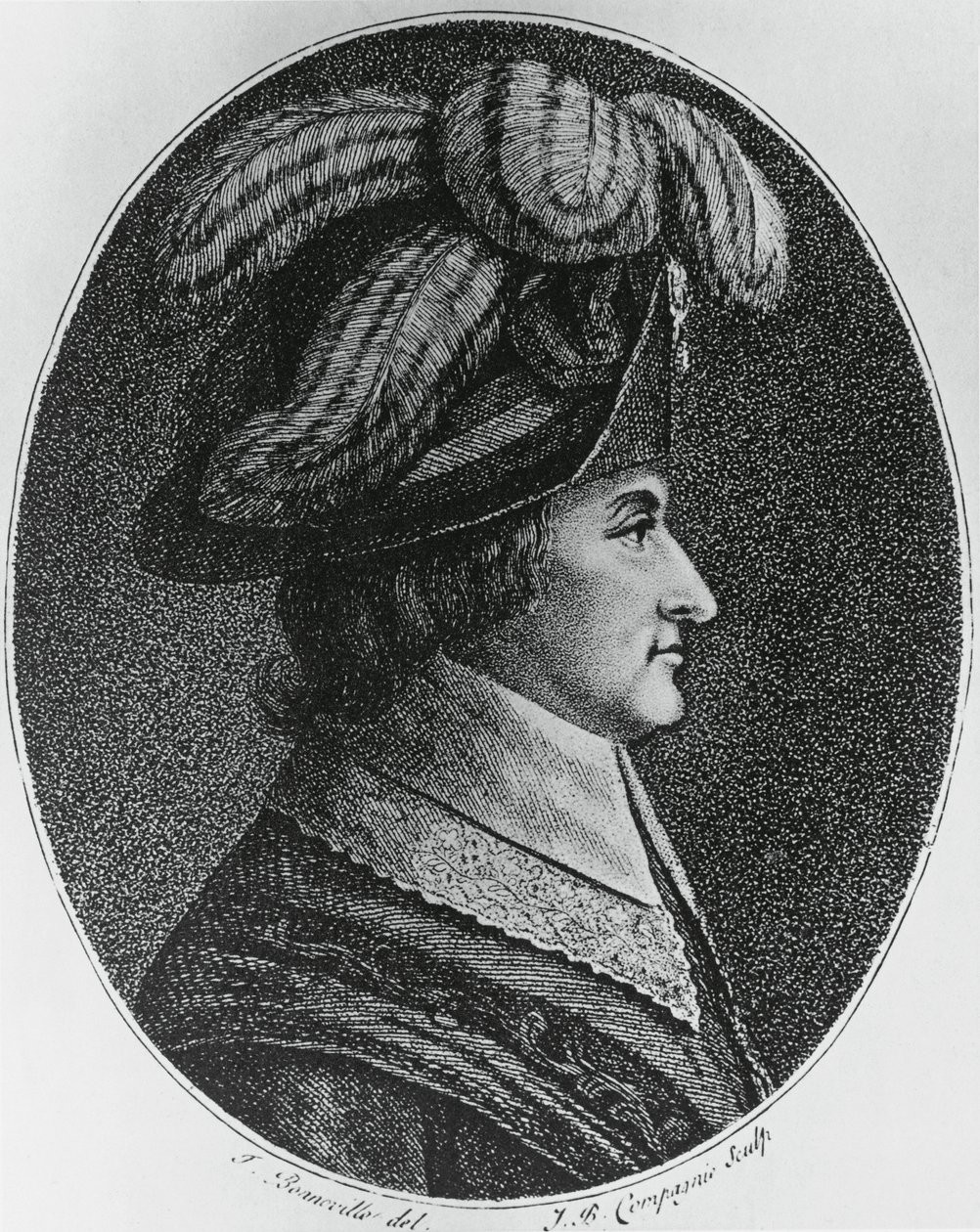 フランスの将軍、政治家、技術者、数学者であるラザール・ニコラ・マルグリット・カルノー（1753-1823）の肖像、エングレーヴィング 作： ブレーズ・ニコラ・ル・スール