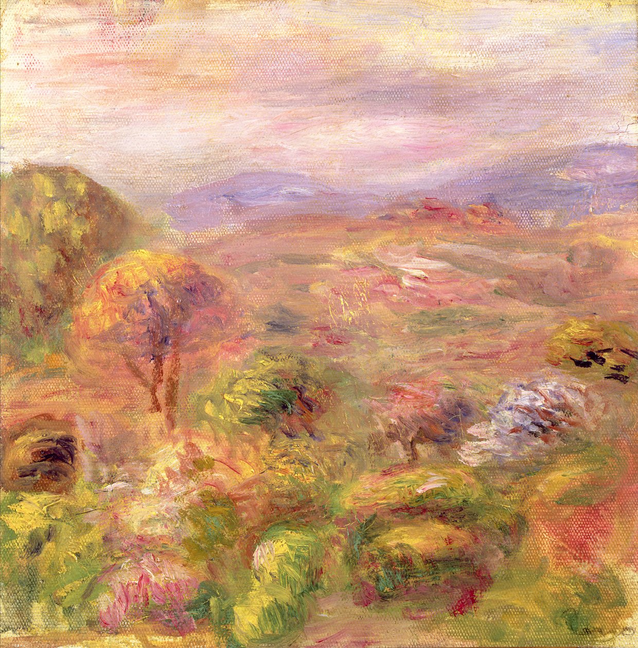 風景、1915 作： ピエールオーギュストルノワール
