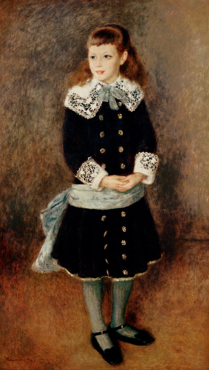 Marthe Berard、1879 作： ピエールオーギュストルノワール