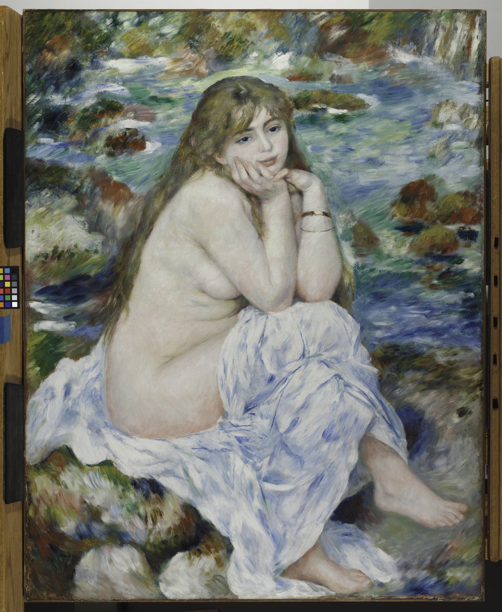 シーダー・バザー、1883-84年頃 作： ピエールオーギュストルノワール