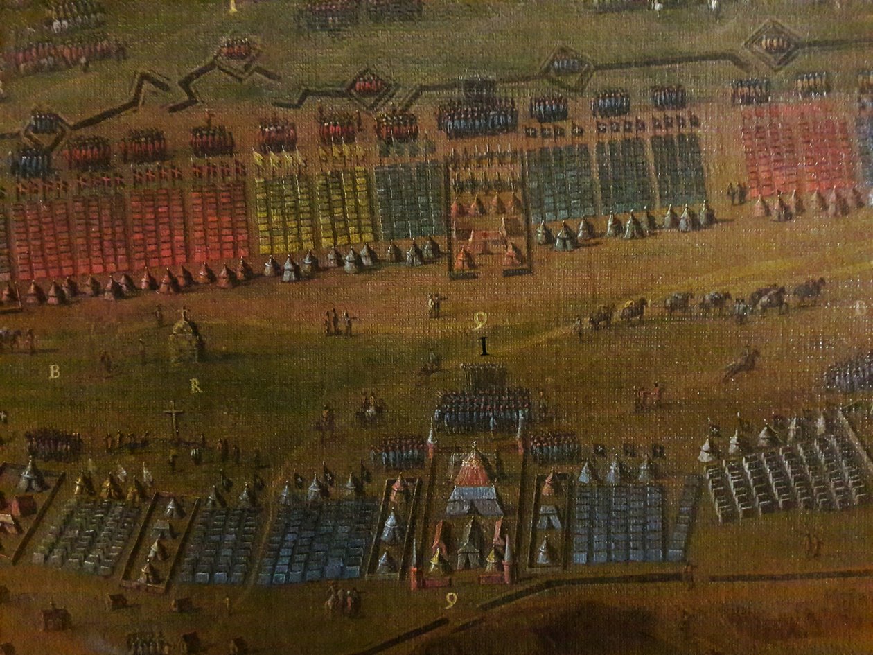 スラウノの戦い（1676） 作： ピエールデニスマーティン