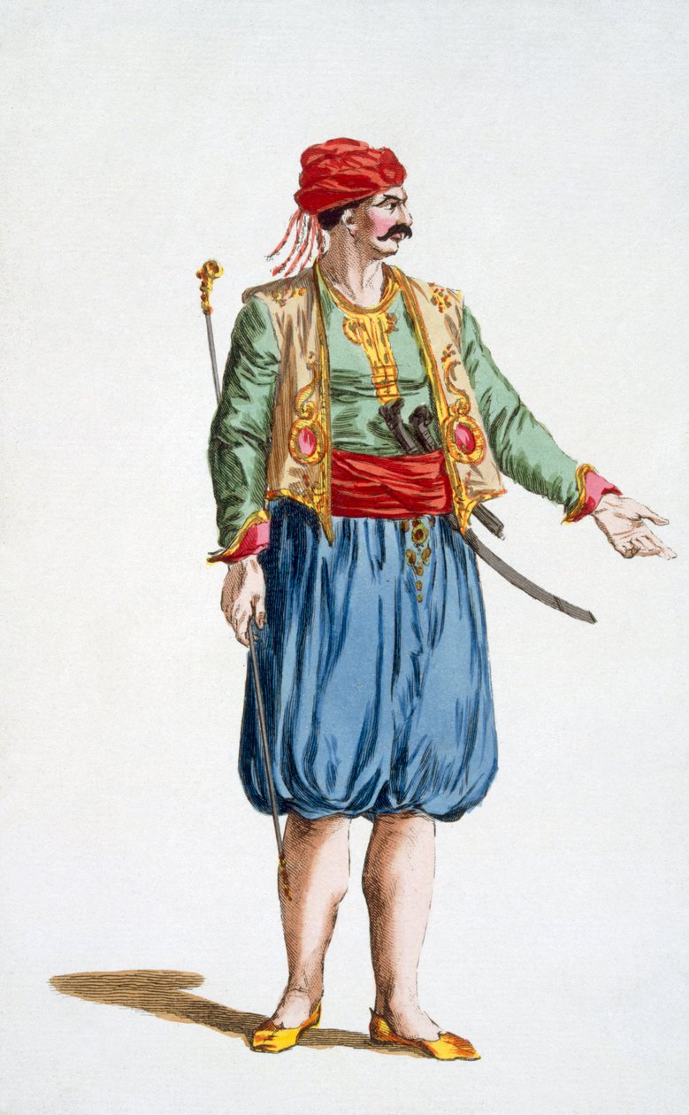 トルコ艦隊の兵士、1780 作： ピエール・デュフロス
