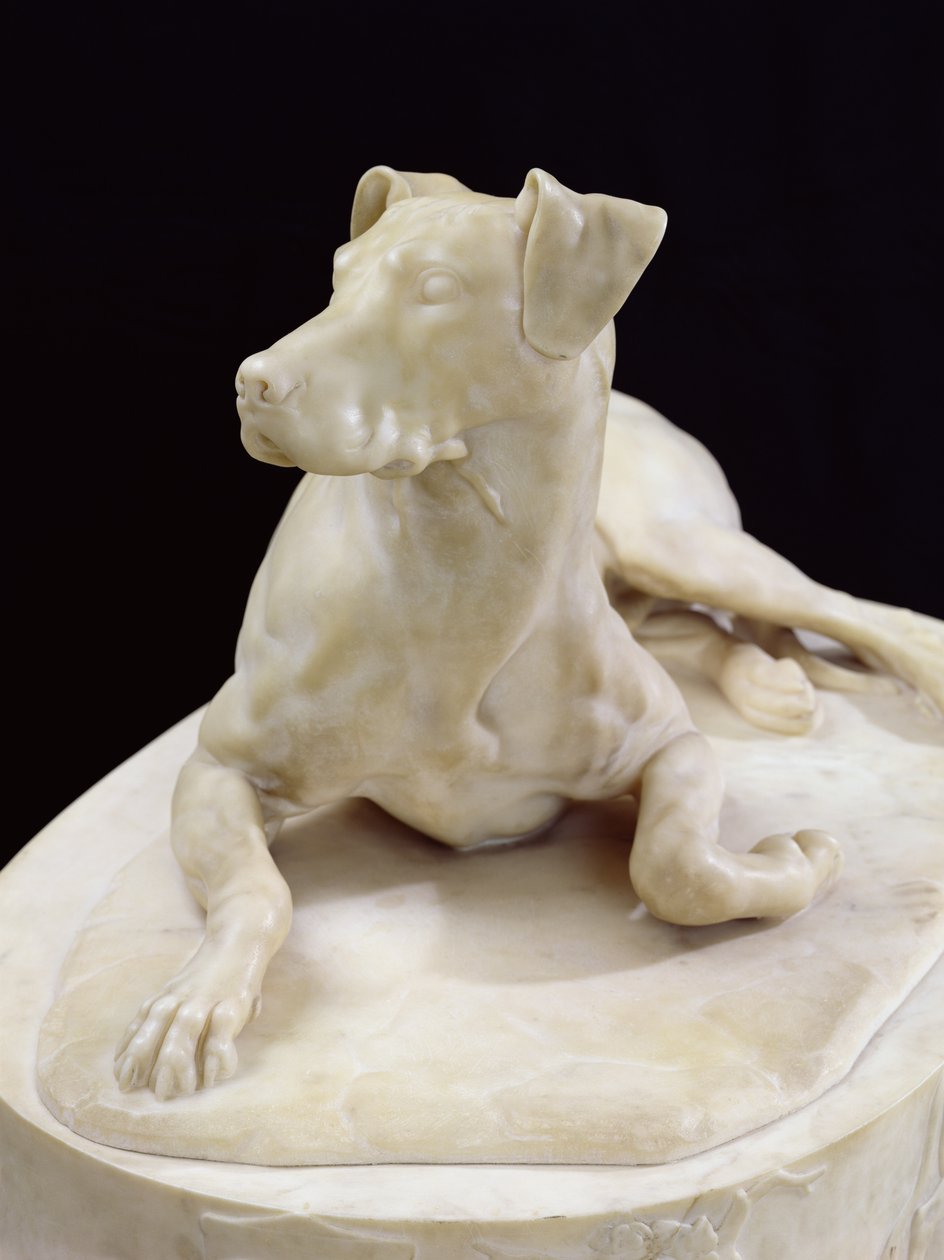 1827年の犬（大理石）（223451も参照） 作： ピエール・フランソワ・グレゴワール・ジロー