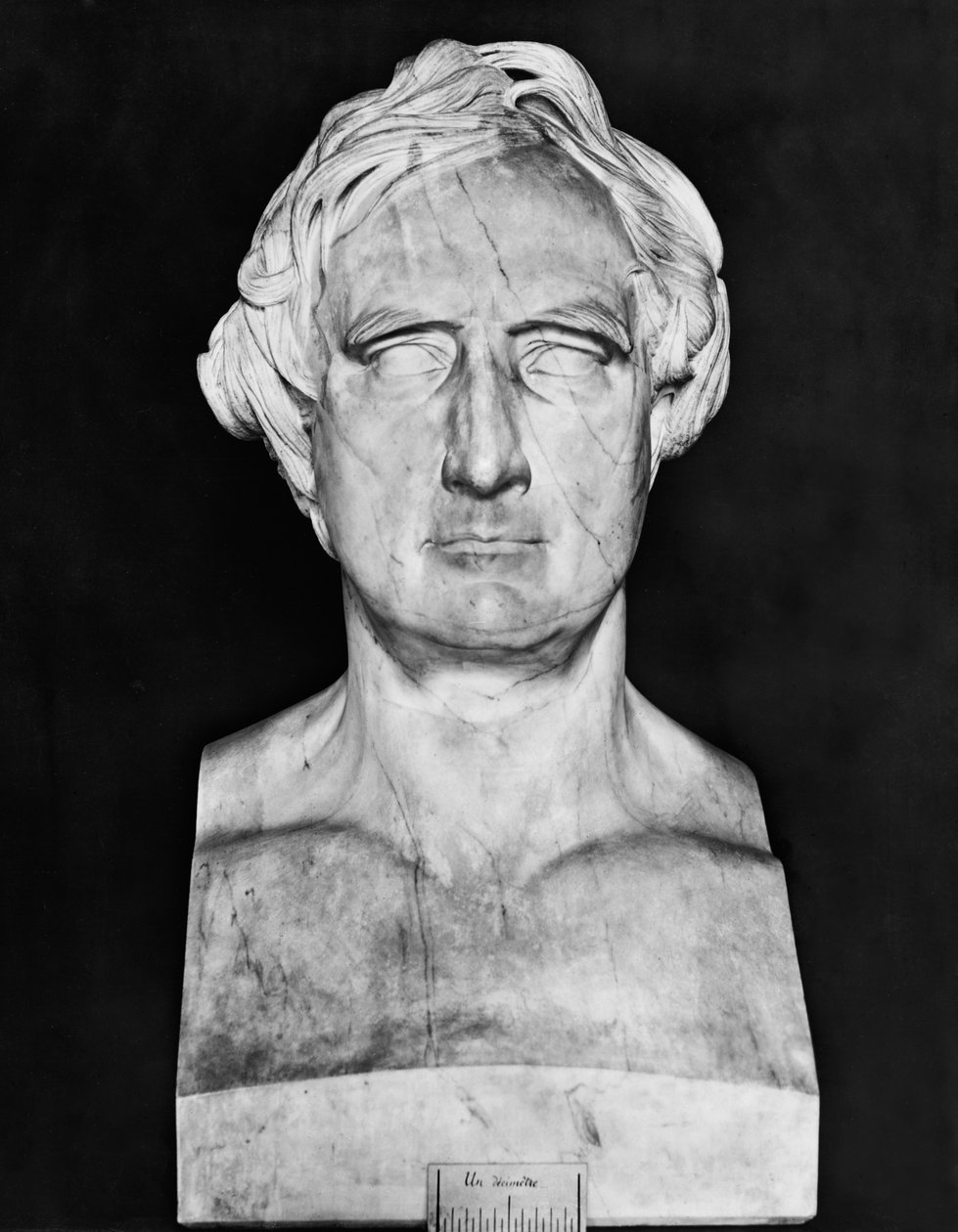 ドミニクフランソワアラゴ、1839年（大理石）（414594も参照） 作： ピエール・ジャン・デイヴィッド・ダンジェ