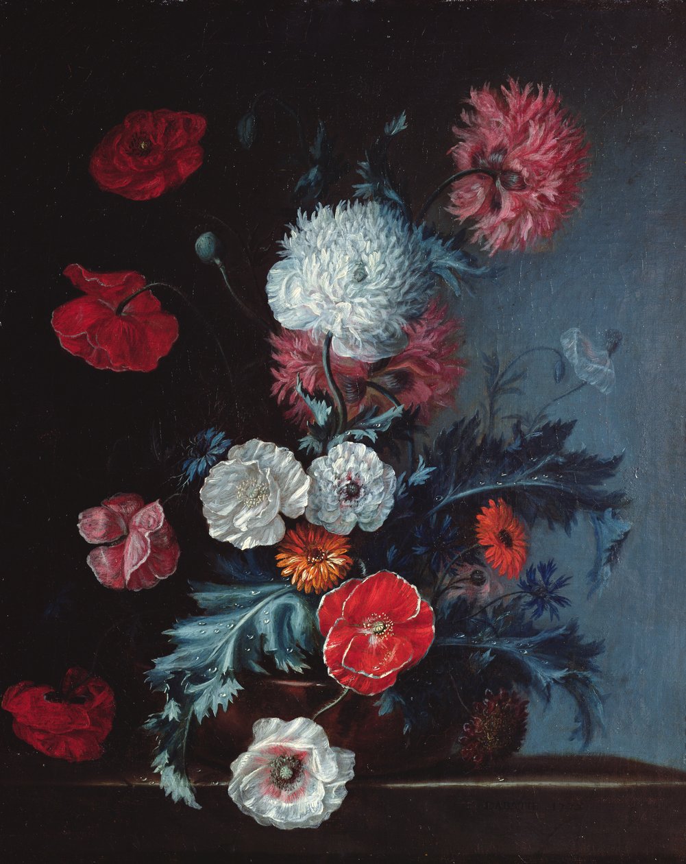 花の花束、1775 作： ピエール・ラバティエ