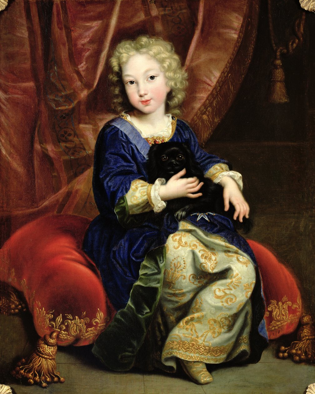 フィリップドフランス（1683年-1746年）の肖像1686年スペインのフィリップ5世王 作： ピエール・ミニャール