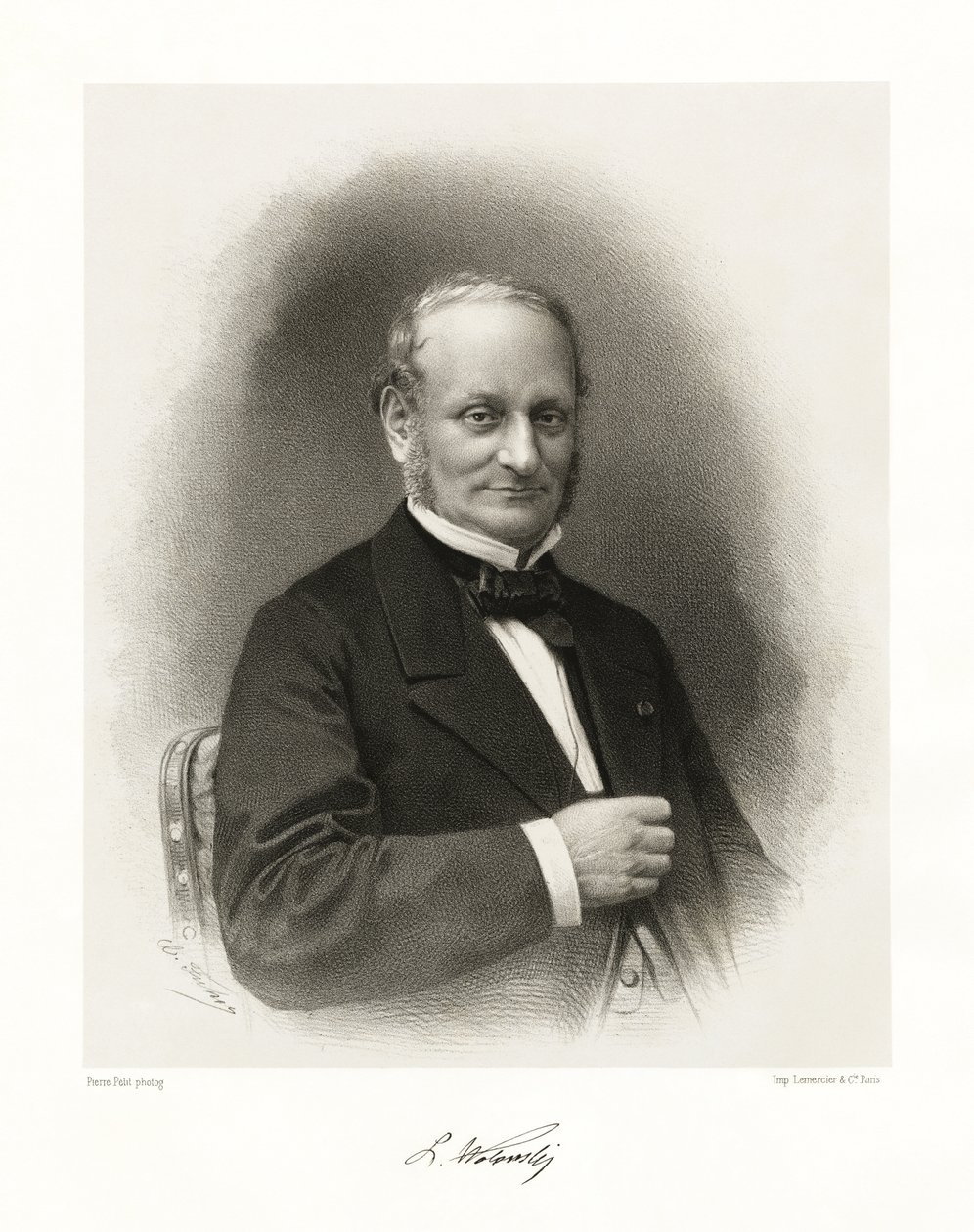 LouisFrançoisMichel Raymond Wolowski、1865-66 作： ピエールプチ