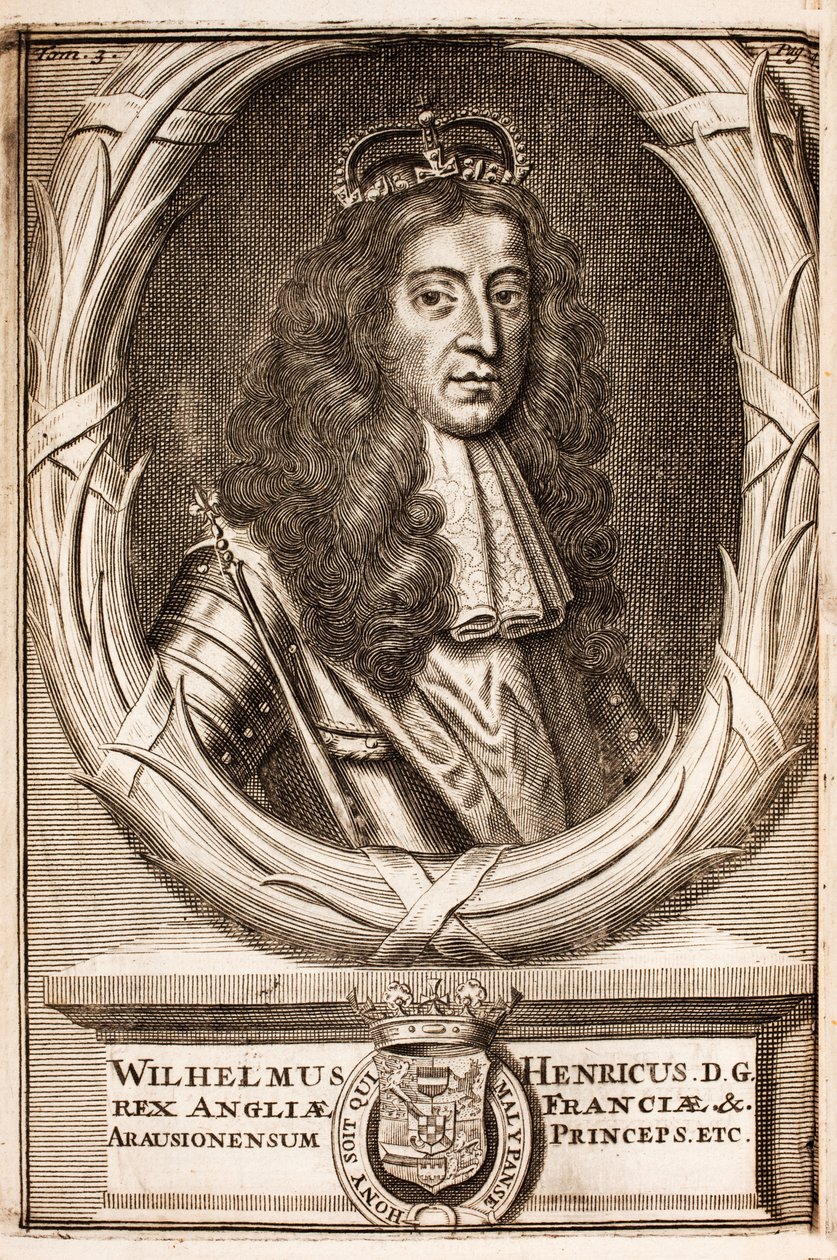 ウィリアム3世（1650-1702 作： ピエール・モルティエ