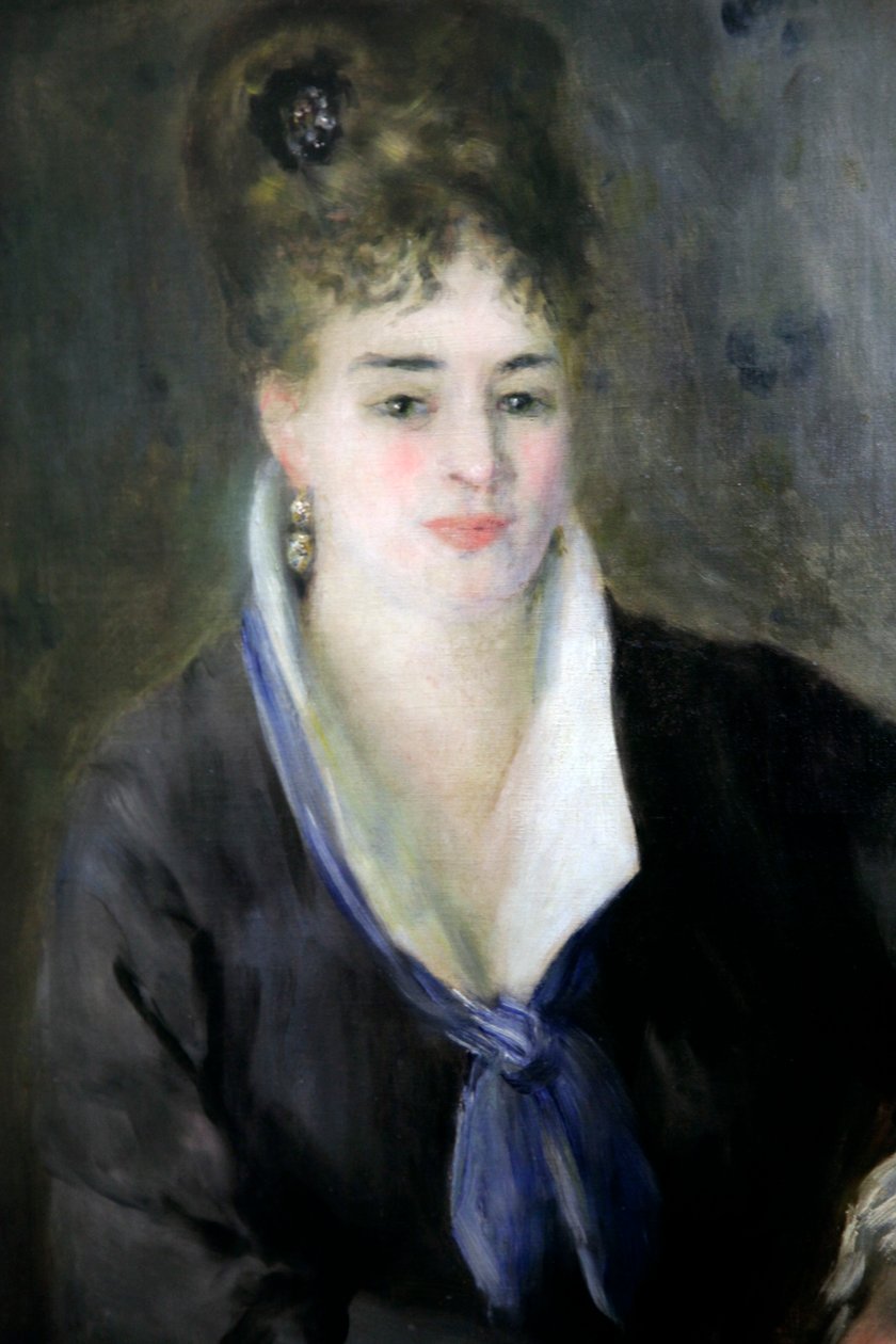 ピエール＝オーギュスト・ルノワー 1841-1919 黒い服の娘たち 黒服の