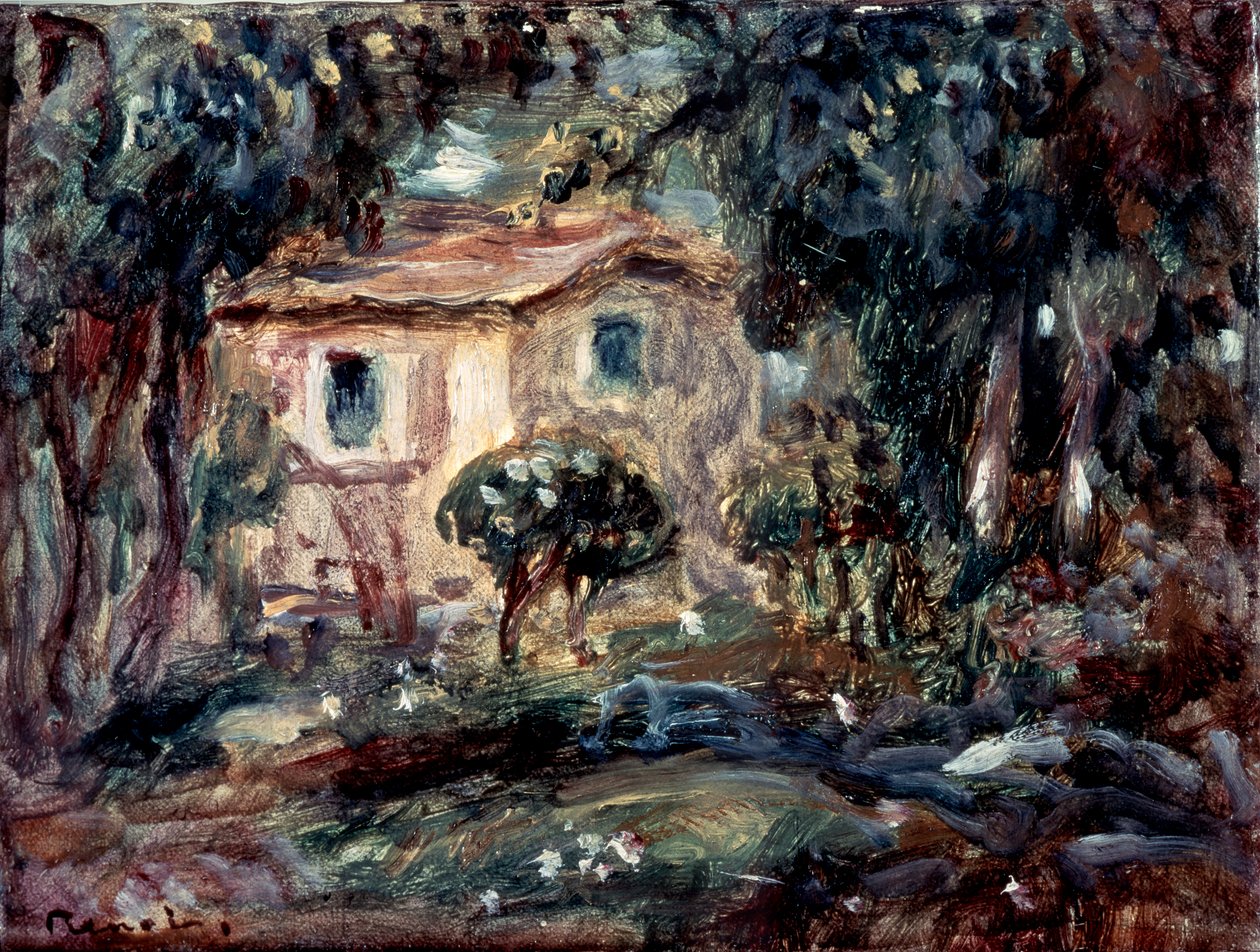 風景。ルカンネ、1902年。 作： ピエールオーギュストルノワール