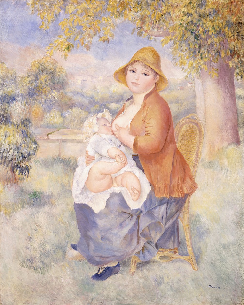 母と子、マタニティ、1886