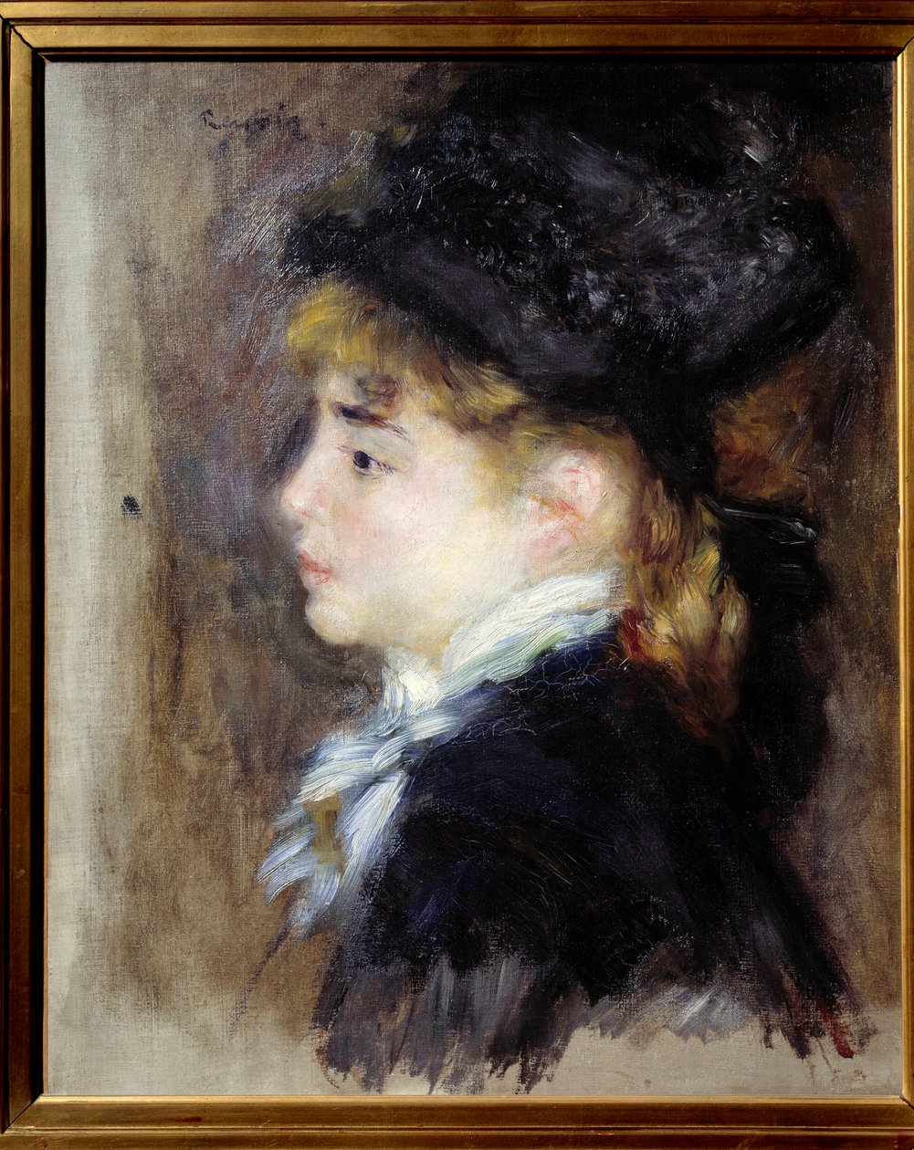 マルゴの肖像ピエール・オーギュスト・ルノワール（1841-1919）の絵画 作： ピエールオーギュストルノワール