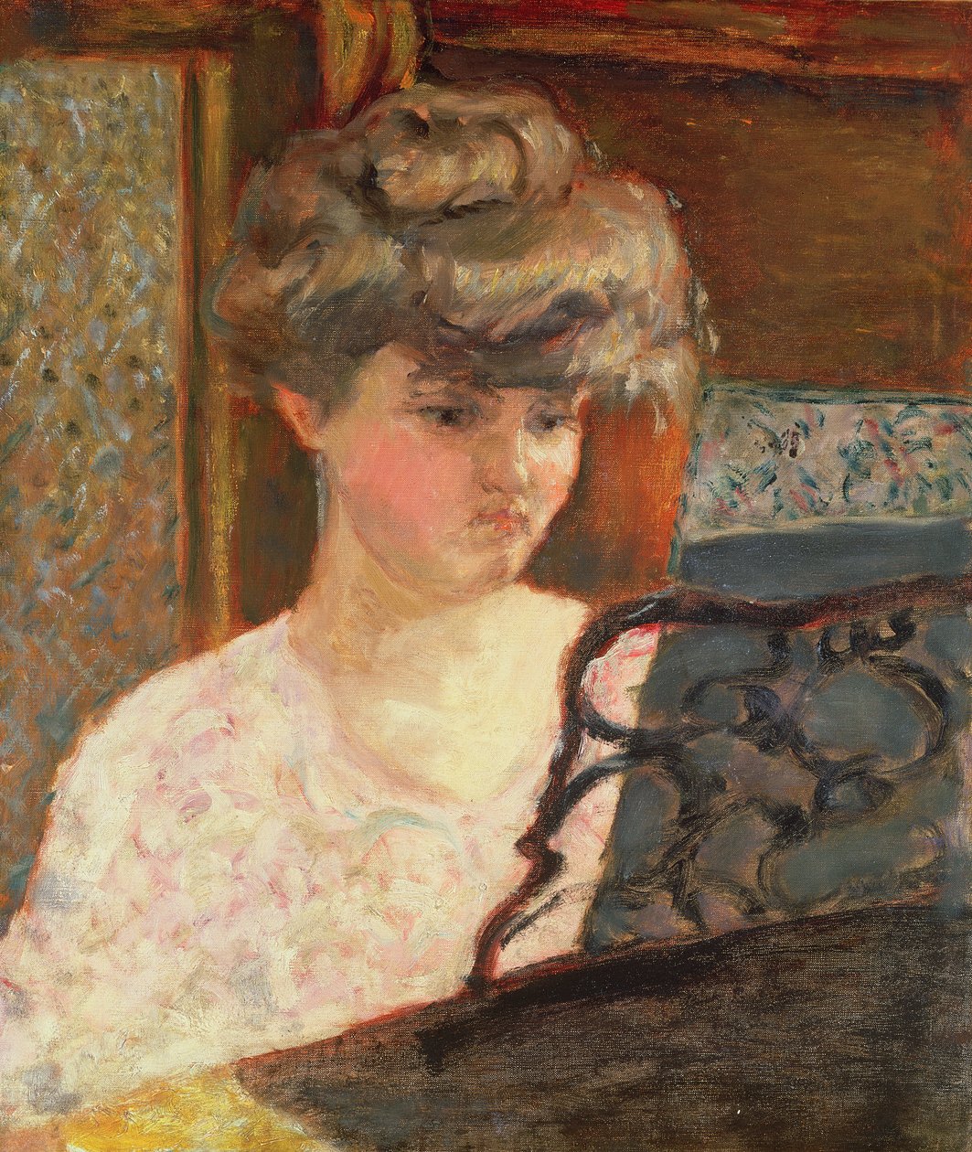 ピアノで、1902 作： ピエール・ボナール