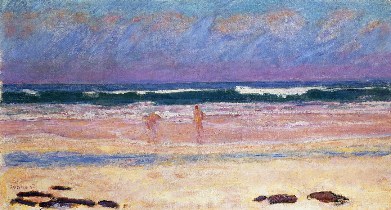 ビーチ;ビーチ 作： ピエール・ボナール