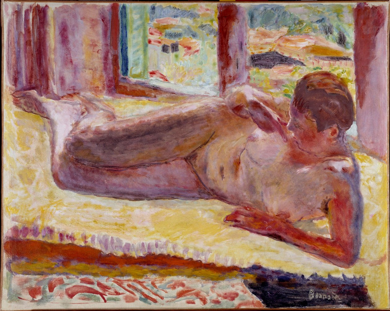 裸の層 ピエール・ボナール（1867-1947）の絵画 20世紀 個人蔵 作： ピエール・ボナール