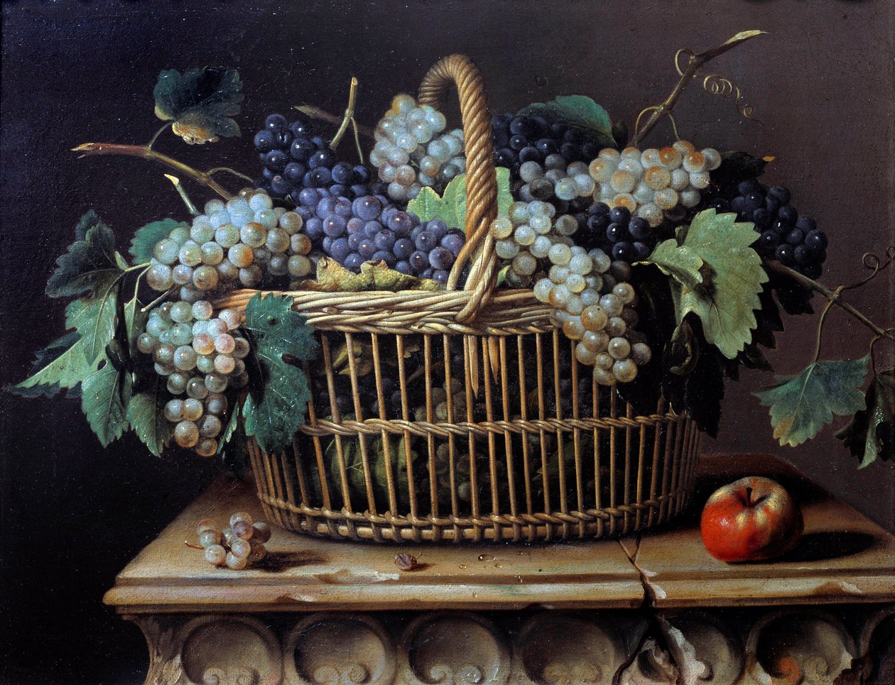 絵画 インテリア 油絵 uF6-063004 静物 果物 ぶどう il_fullxfull.7006158941_1t0m.jpg