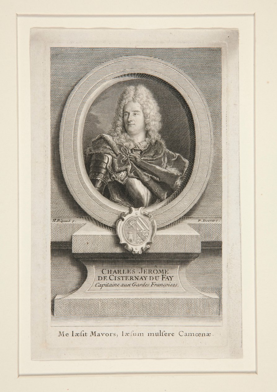 シャルル・ジュリーム・ド・シスターネ・デュ・フェイ (1662-1723) 作： ピエール・インバート・ドレヴェット