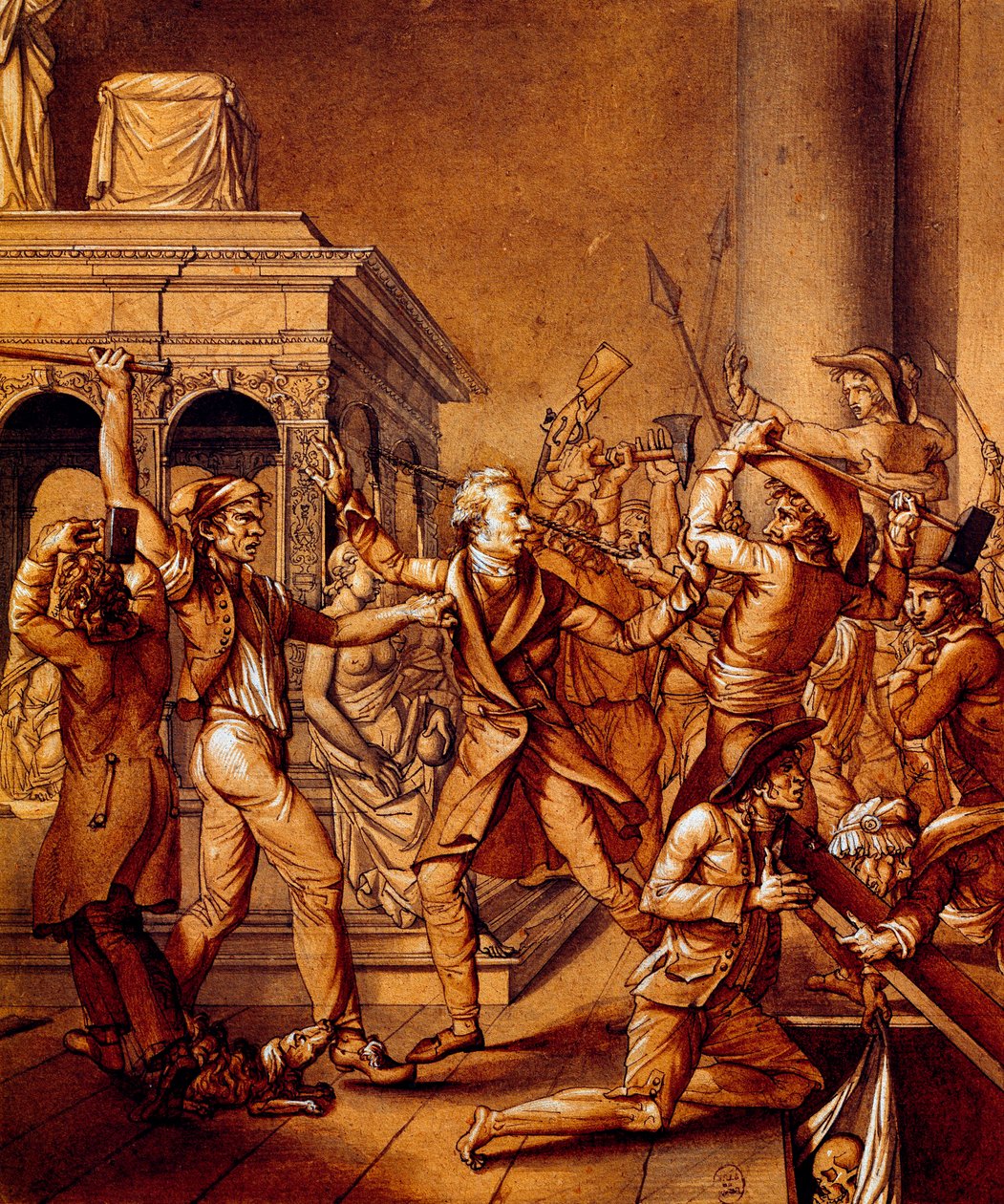 アレクサンドル・レノワールは、フランス革命の時代の 1793 年に