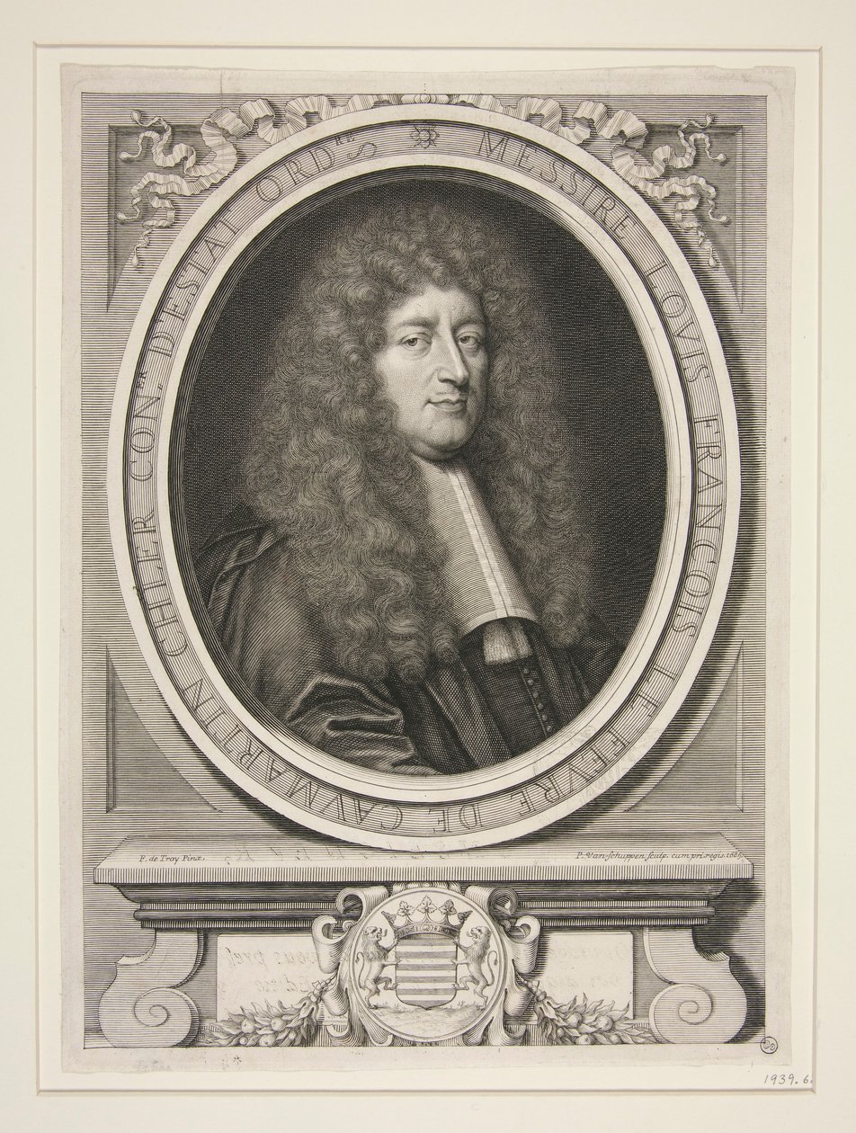ルイ・フランソワ・ル・ファーヴル・ド・コーマルタン (1624-1687) 作： ピエール・ルイ・ヴァン・シュッペン