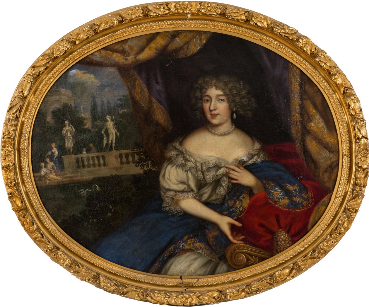 Françoise-Athénaïsde Rochechouart、マルケスドモンテスパン1640-1707 作： ピエール・ミニャール
