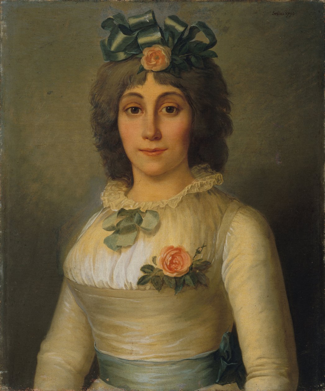 アンヌ・ジョゼフ・テロワーニュ・ド・メリクールの肖像 1762-1817, 1793. 作： ピエールニコラスセレス