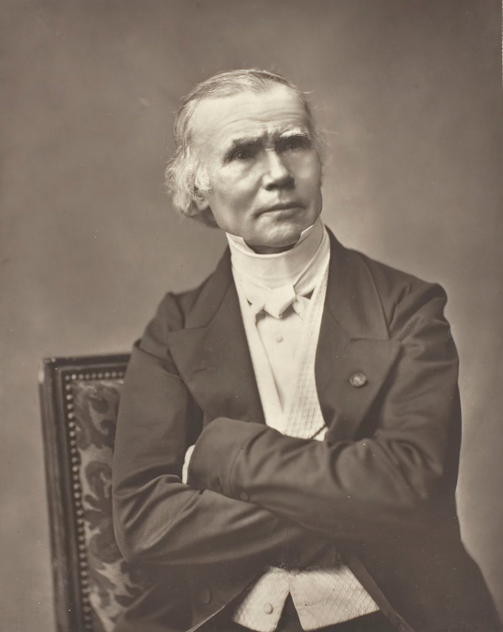 Alfred-Armand-Louise-Marie Velpeau フランスの外科医および解剖学者、1795～1867年頃。 1867年。 作： ピエールプチ
