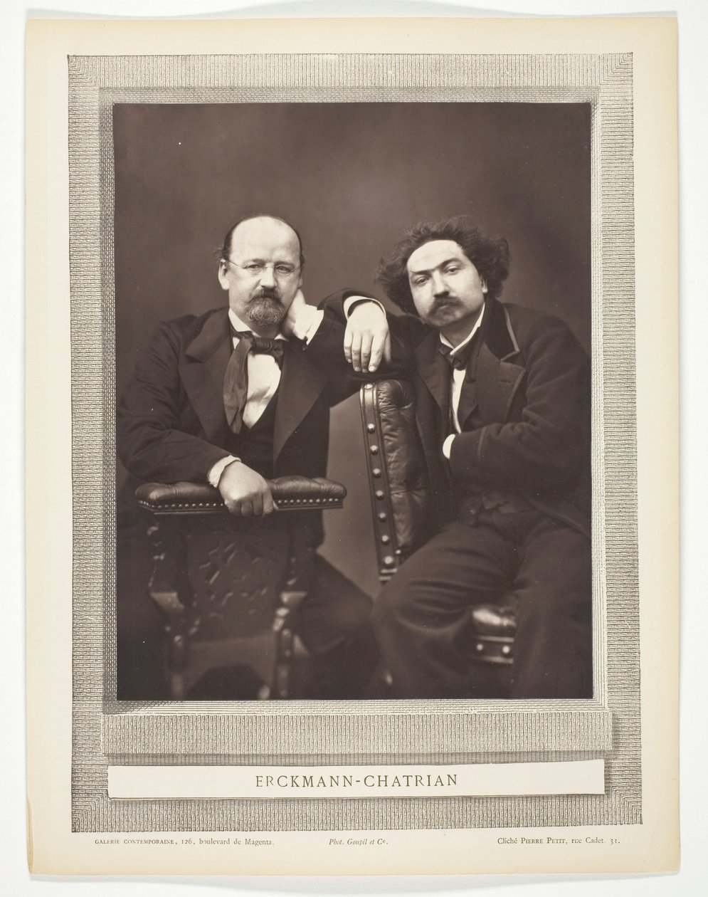 エミール・エルクマン（フランスの作家、1822-1899）とアレクサンドル・シャトリアン（フランスの作家、1826-1890） 作： ピエールプチ