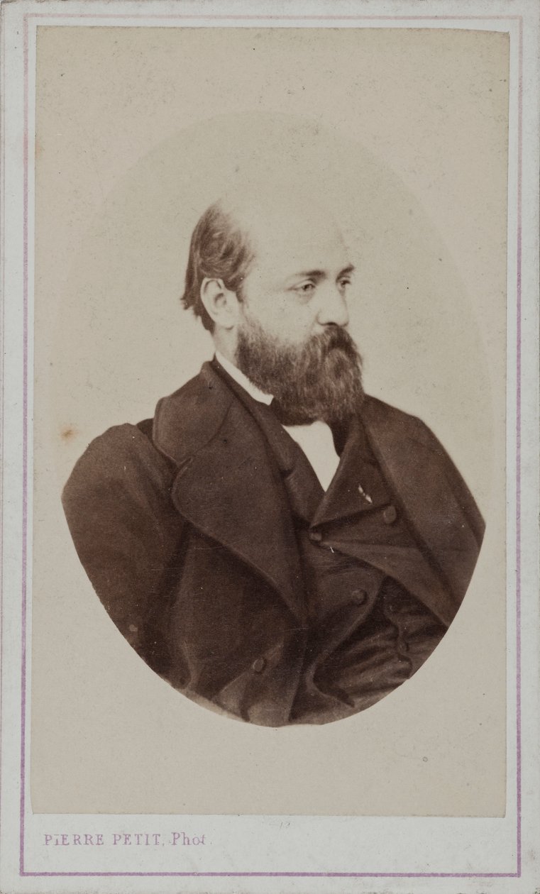 Henri Murger 1822-1861 の肖像、1861 年。 作： ピエールプチ