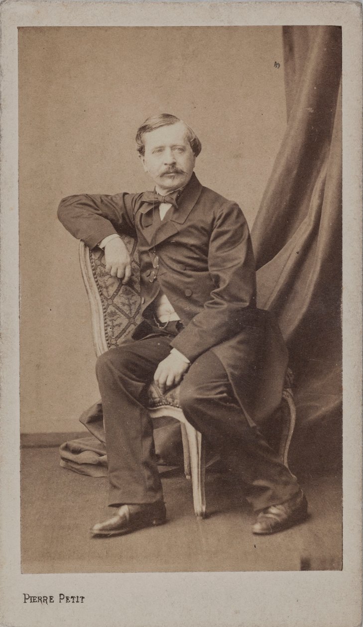 ルイ・ド・ロメニーの肖像 1818-1878. 作： ピエールプチ