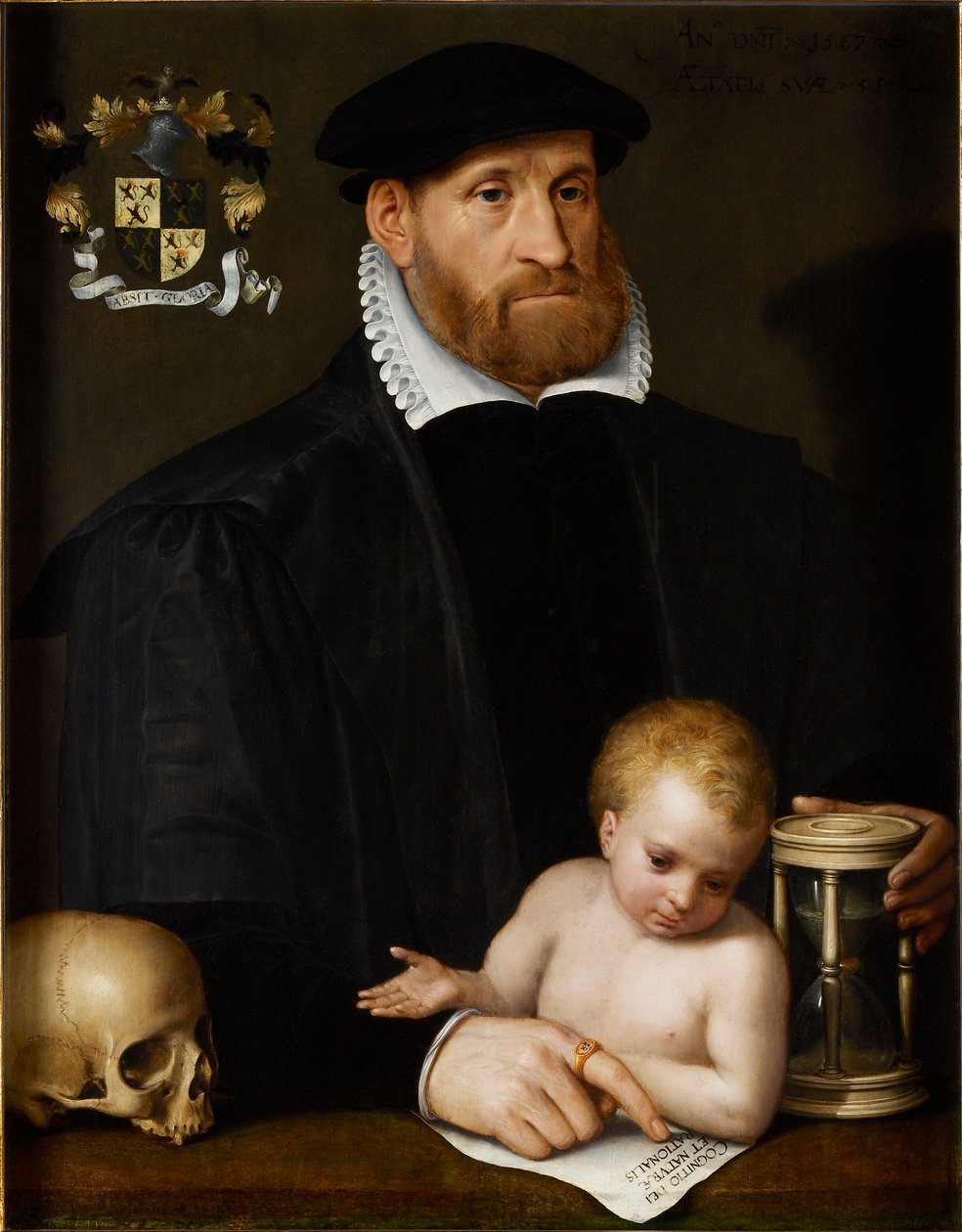 フランソワ・ファン・デル・シュトラーテン、1567年。 作： ピエール・プールス