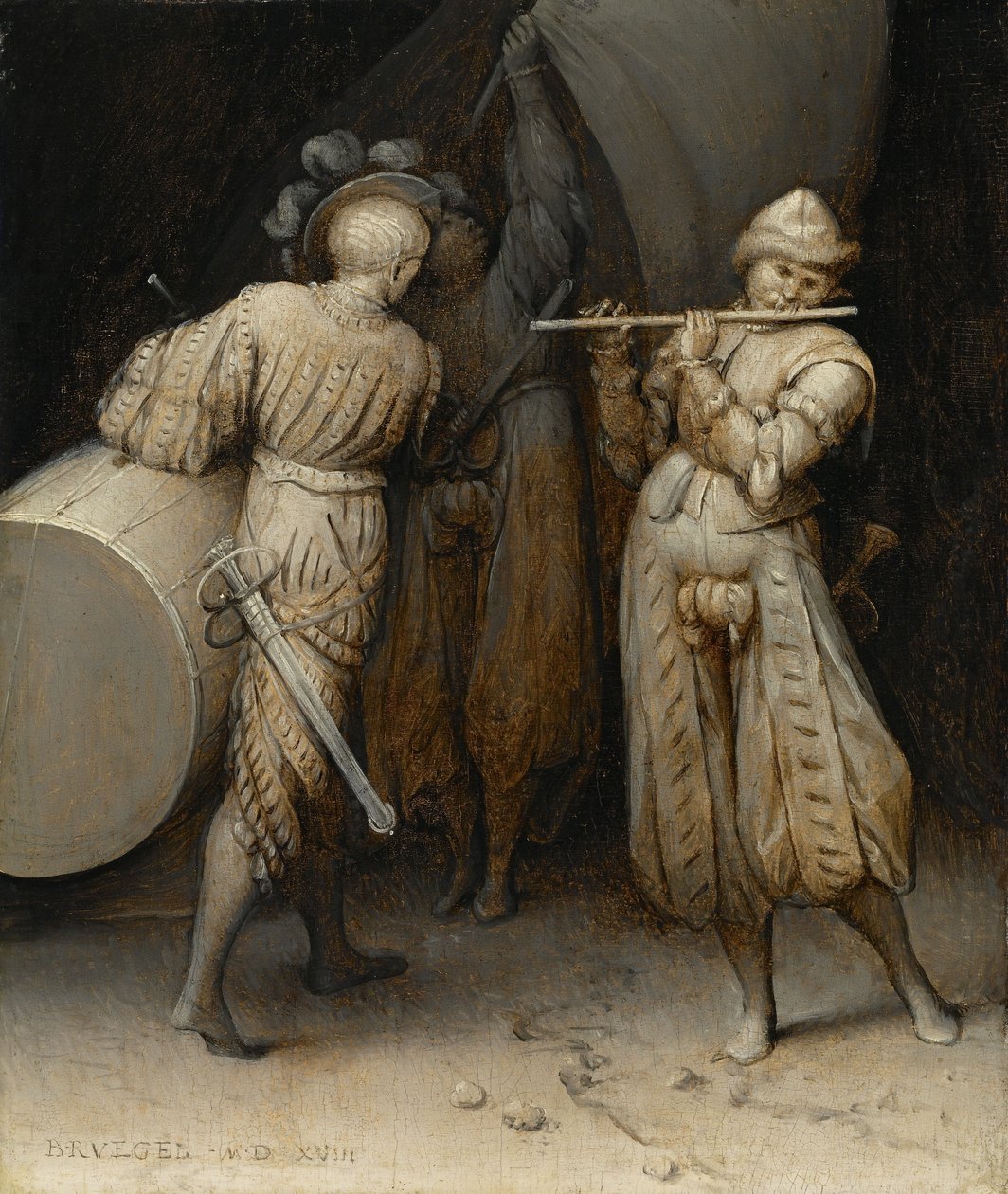 3人の兵士 作： ピーター・ブリューゲル長老