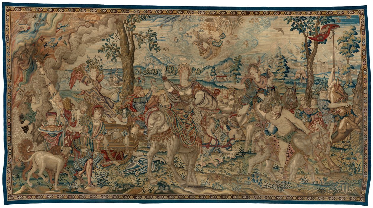 大食い、1550〜60年頃 作： Pieter Coecke van Aelst