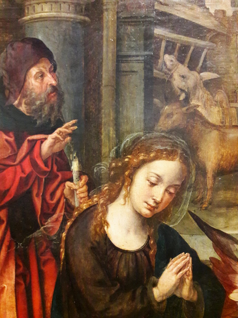 羊飼いの礼拝 作： Pieter Coecke van Aelst
